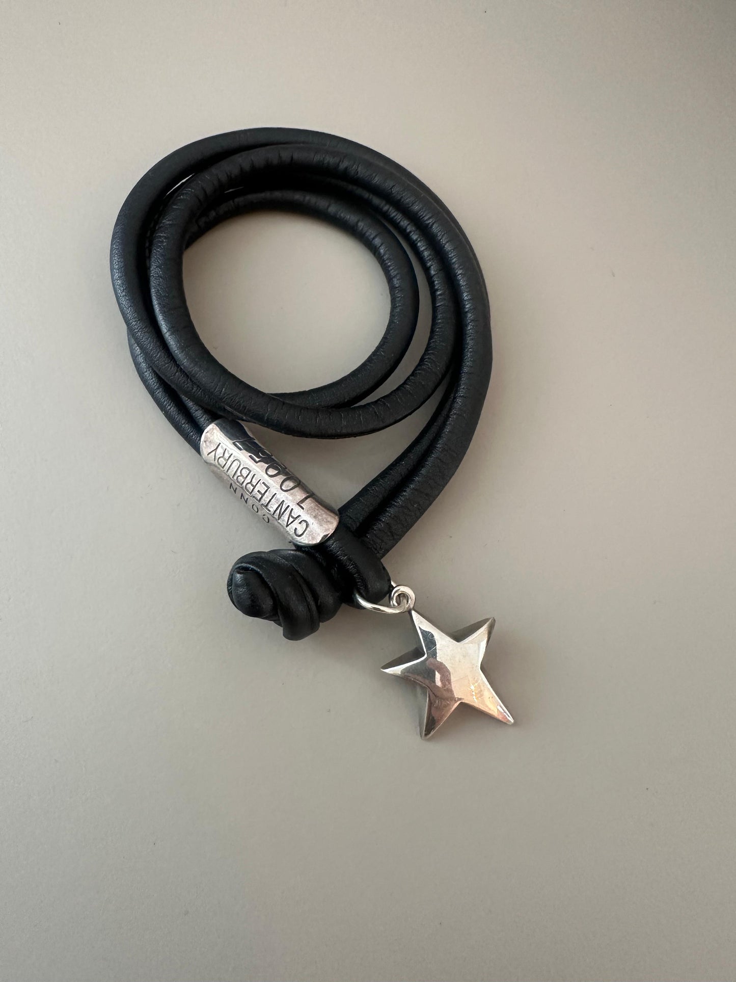 Armband Nappa-Leder mit Stern