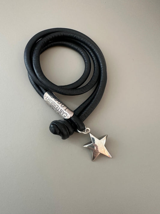 Armband Nappa-Leder mit Stern
